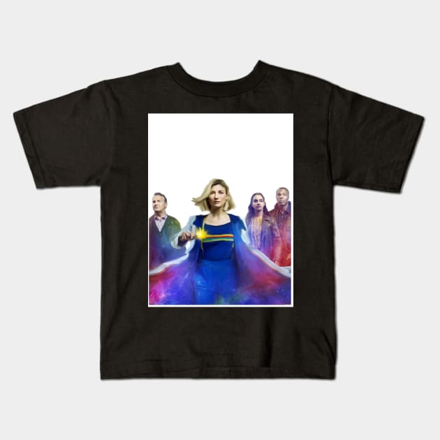 Jodie Series 12 The Doctor is back Kids T-Shirt by Diversions pop culture designs